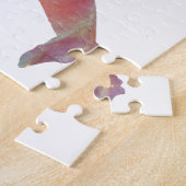 グレイハウンドの宇宙のシルエット ジグソーパズル (側面)