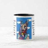 グレイハウンドの思考 マグカップ (中央)