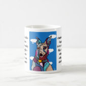 グレイハウンドの思考 マグカップ (中央)