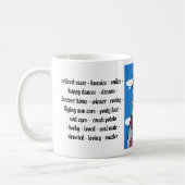 グレイハウンドの思考 マグカップ (左)