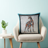 グレイハウンドの枕-グレイハウンドの恋人のためのギフト クッション (椅子)