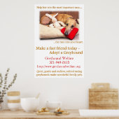 グレイハウンドを採用する ポスター (キッチン)