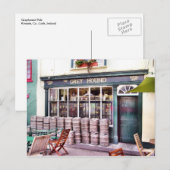 グレイハウンドアイリッシュパブポストカード ポストカード (正面/裏面)