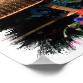 グレイハウンドアートプリント ポスター (角)