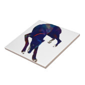 グレイハウンドアート タイル (側面)