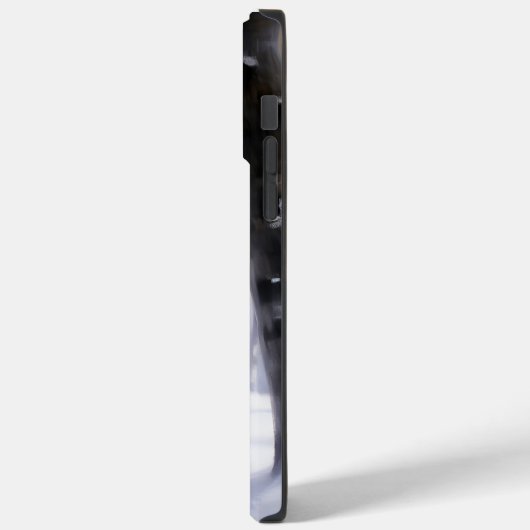 グレイハウンドイタリアンは雪のクリスマスを許す Case-Mate iPhoneケース (裏面 / 左)