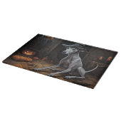 グレイハウンドイタリアンカボンプキンスハロウィーン怖 カッティングボード (角)