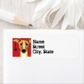 グレイハウンドイタリアンカラーブロック ラベル (インサイチュ)