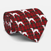 グレイハウンドイタリアンクリスマスメンズタイ ネクタイ (ロール)