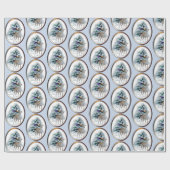 グレイハウンドイタリアンクリスマス ラッピングペーパー (フラット)