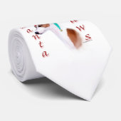 グレイハウンドイタリアンサンタポーズタイ ネクタイ (ロール)