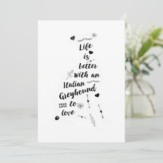 グレイハウンドイタリアンデザイングレイハウンドイタリアンドッグ 案内状 (スタンド正面)