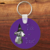 グレイハウンドイタリアントリック キーホルダー (正面)