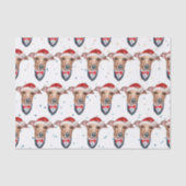 グレイハウンドイタリアンドがクリスマスを育てる 薄葉紙 (正面)