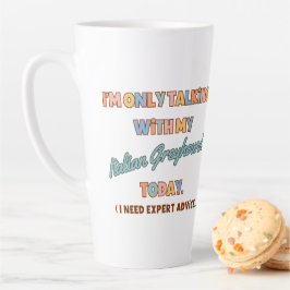 グレイハウンドイタリアンドキングカップまたはマグカップ カフェラテマグ