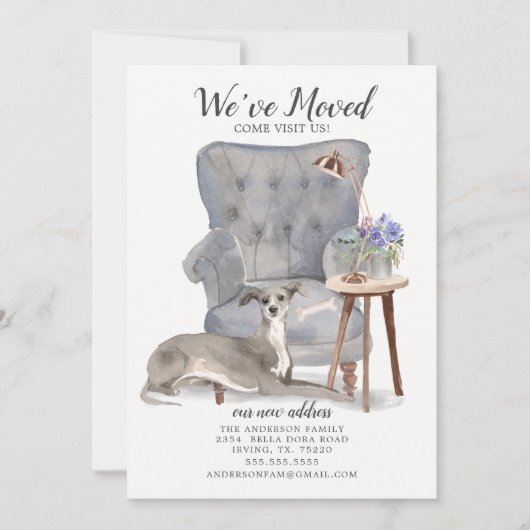 グレイハウンドイタリアンドッグ |お知らせ 案内状 (正面)