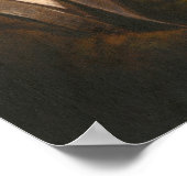 グレイハウンドイタリアンヴィンテージ紳士のポスター ポスター (角)