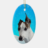 グレイハウンドイタリアン セラミックオーナメント (右)