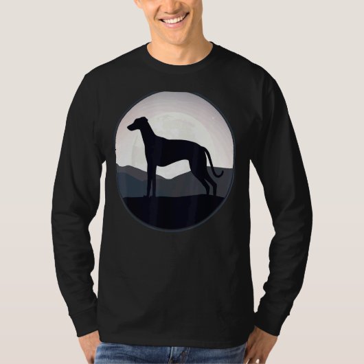 グレイハウンドウィンハウンドレトロ15 Tシャツ (正面)
