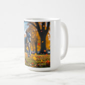 グレイハウンドエレガントコーヒーマグ コーヒーマグカップ (正面右)