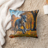 グレイハウンドエレガント装飾用クッション クッション (ブランケット)