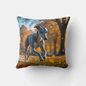 グレイハウンドエレガント装飾用クッション クッション (裏面)