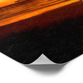 グレイハウンドオンビーチ ポスター (角)