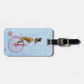 グレイハウンドオンレッドペニー農場 ラゲッジタグ (正面横)