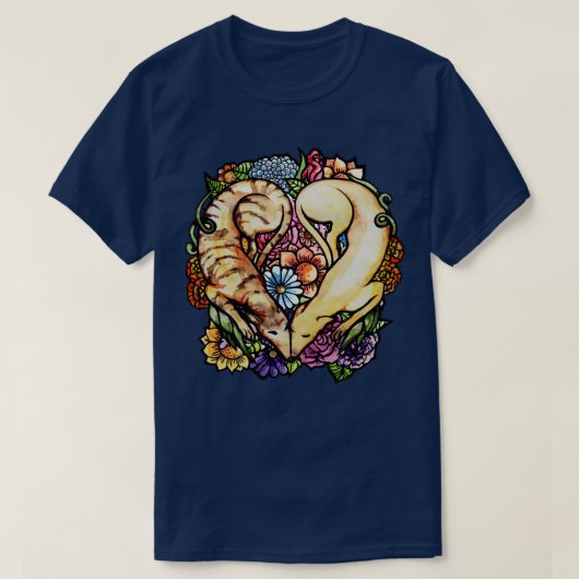 グレイハウンドガーデン Tシャツ (デザイン正面)