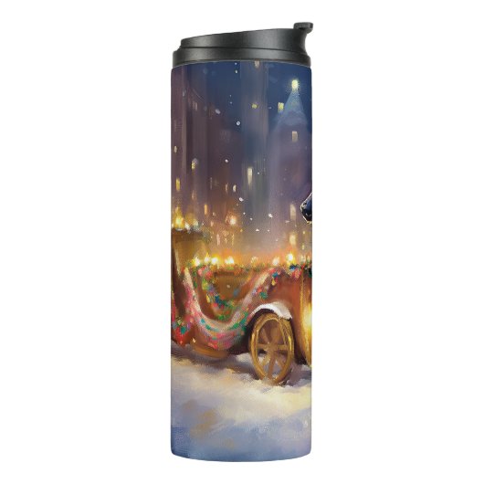 グレイハウンドクリスマスフェスティバルシーズン タンブラー (回転左)