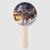 グレイハウンドクリスマスフェスティバルシーズン ハンドファン (裏面)