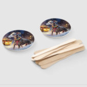 グレイハウンドクリスマスフェスティバルシーズン ハンドファン (組立なし)