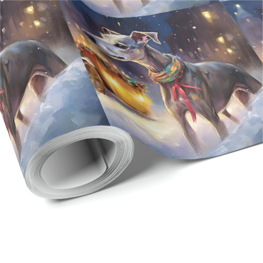 グレイハウンドクリスマスフェスティバルシーズン ラッピングペーパー (ロールコーナー)