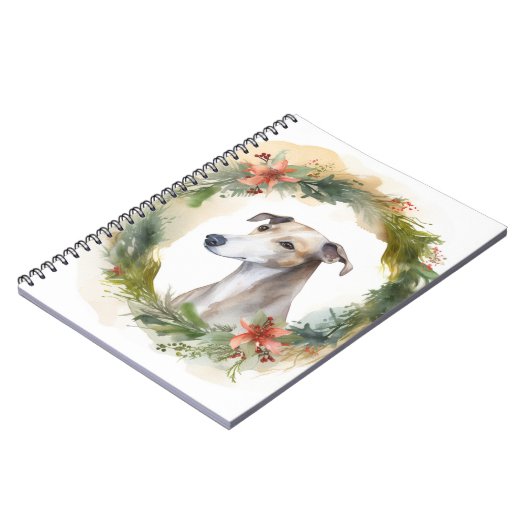 グレイハウンドクリスマスリースフェスティバルカップ ノートブック (左側)