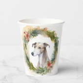 グレイハウンドクリスマスリースフェスティバルカップ 紙コップ (正面)