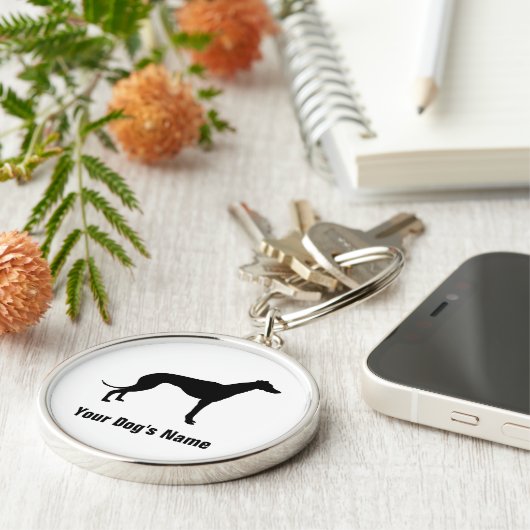 グレイハウンドグレイハウンド キーホルダー (側面)