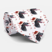 グレイハウンドサンタポーズ ネクタイ (ロール)