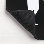 グレイハウンドシルエット マウスパッド (コーナー)