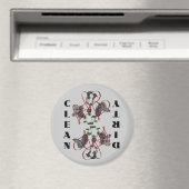 グレイハウンドトリオハートドッグ食洗機マグネット マグネット (インサイチュ (食洗機))