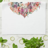 グレイハウンドドッグママフローラ キッチンタオル (折り畳み)