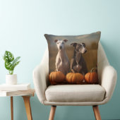 グレイハウンドパピー秋デライトカボチャ クッション (椅子)