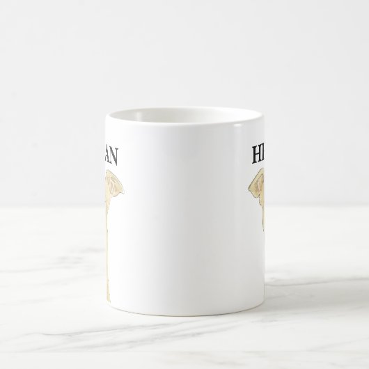 グレイハウンドパーソナライズされたドッグ飲料用コースター コーヒーマグカップ (中央)