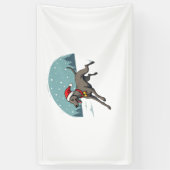 グレイハウンドフェスティバルスプリント犬 横断幕 (縦)