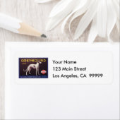 グレイハウンドフルーツクレートラベル ラベル (インサイチュ)