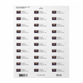 グレイハウンドフルーツクレートラベル ラベル (フルシート)