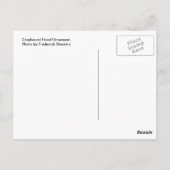 グレイハウンドフードオーナメント ポストカード (裏面)