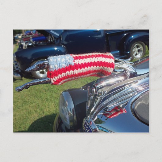 グレイハウンドフードオーナメント ポストカード (正面)