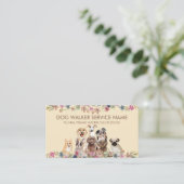 グレイハウンドプードルオージープグコーギブラウンドッグス 名刺 (スタンド正面)