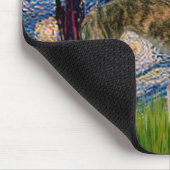 グレイハウンドペア – Starry Night マウスパッド (コーナー)