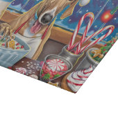 グレイハウンドホリデーベーキング:フェスティバルクリスマス カッティングボード (角)